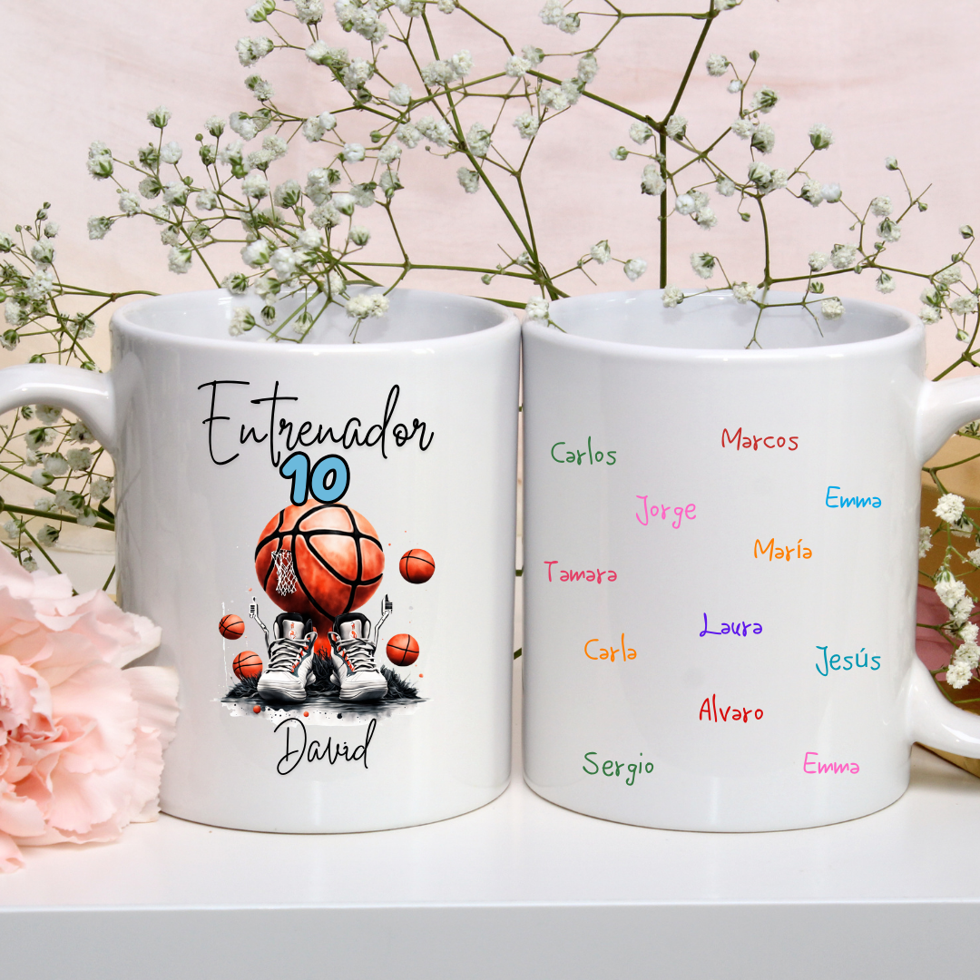 Taza Baloncesto + Alumnos