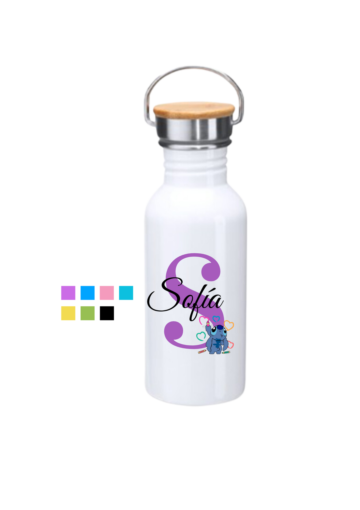 Botella termica Stitch