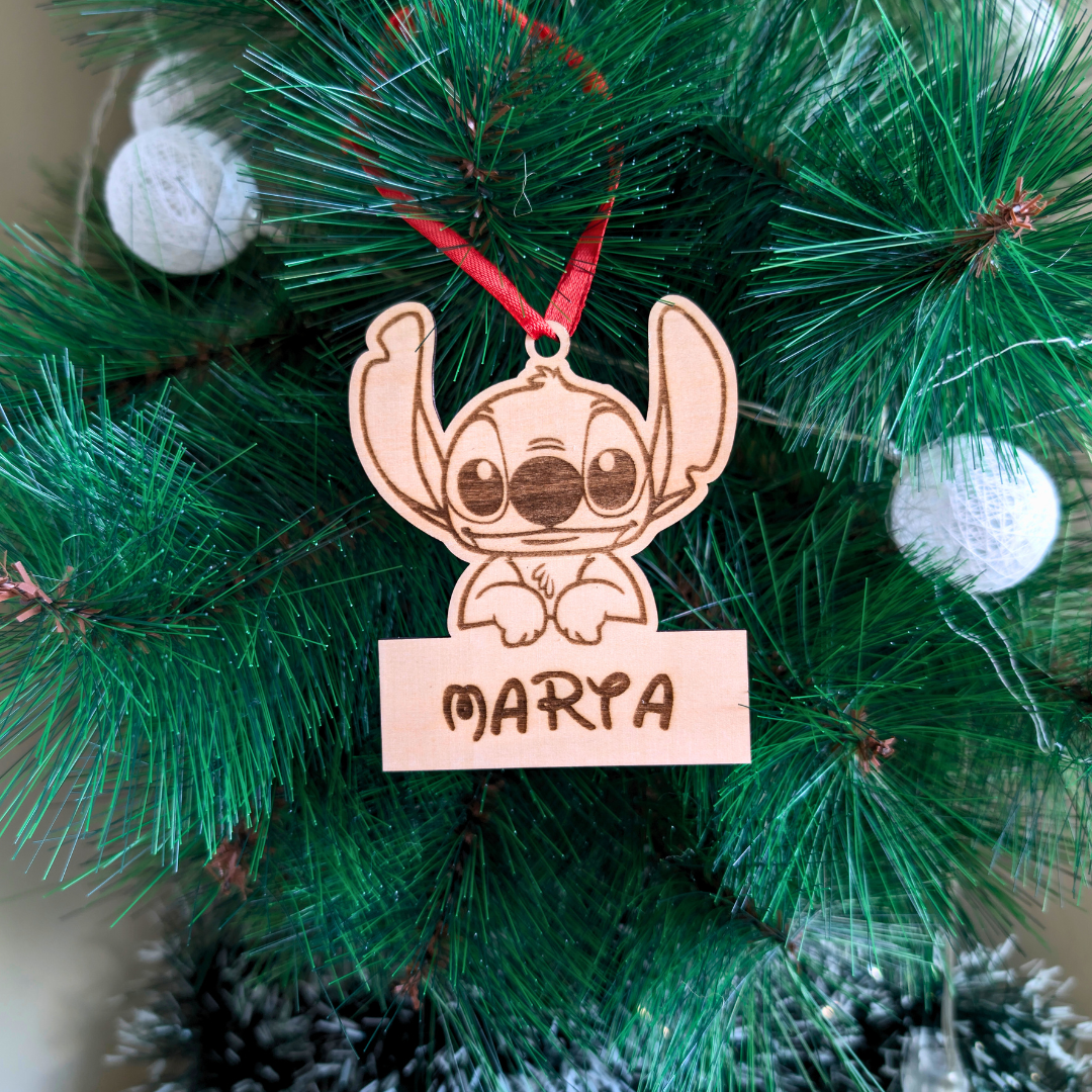 Adorno para el árbol stitch