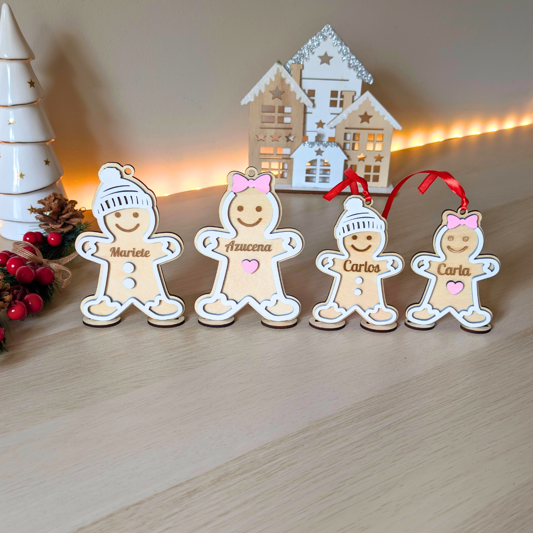 Familia galleta de jengibre