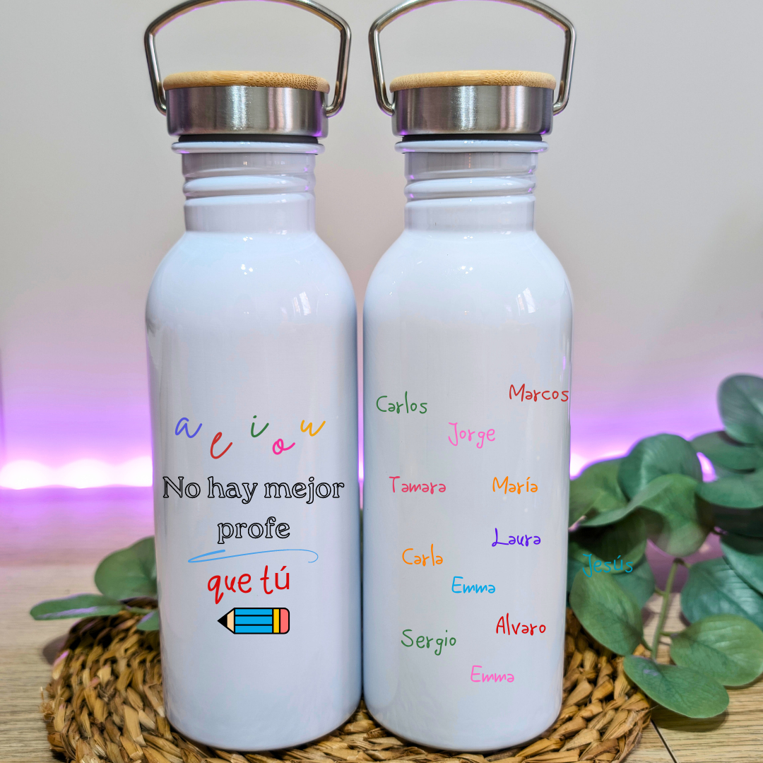Cajita Vocales (Neceser + botella + taza)