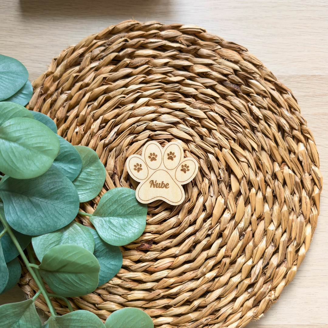 Imán solidario Huella