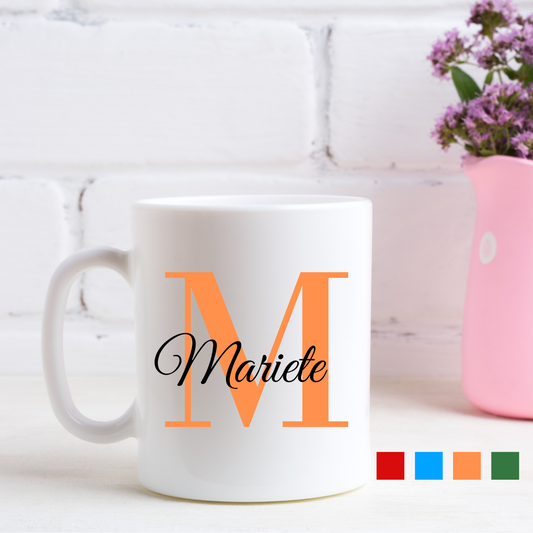 Taza Nombre el