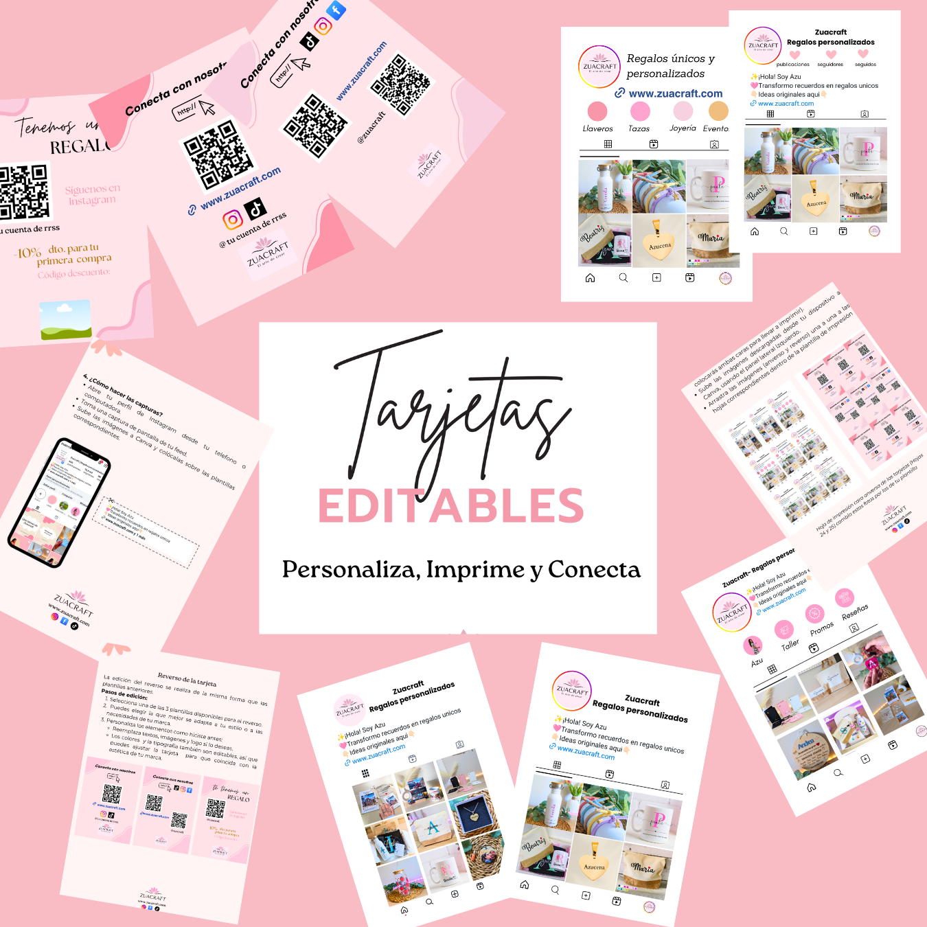 Kit de Plantillas Profesionales para Tarjetas – Con Curso y Derechos de Venta