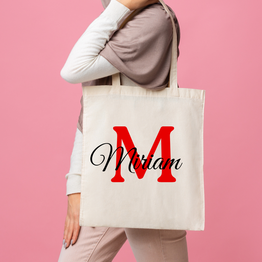 Tote bag Beige Textil