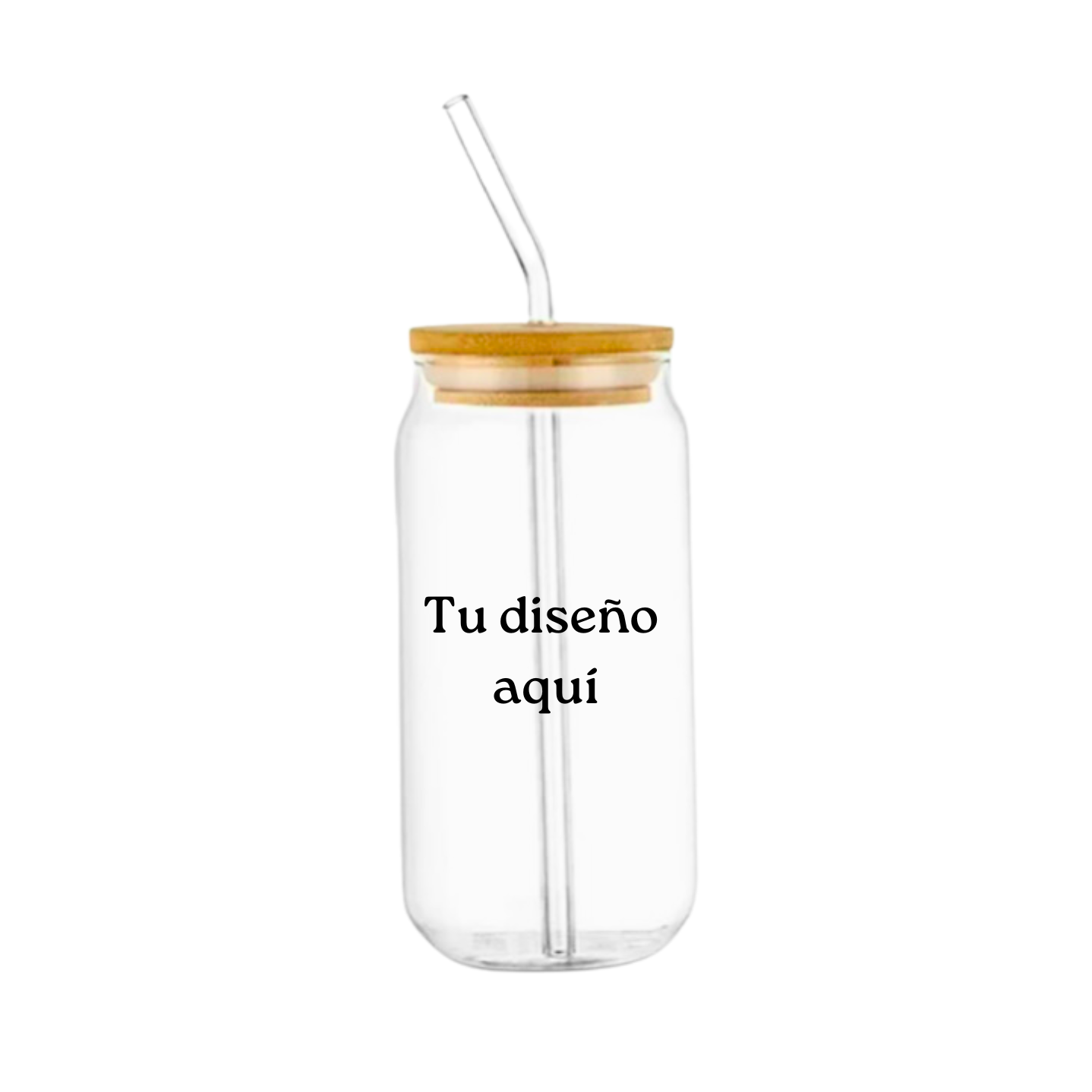 Vaso de bambú personalizable