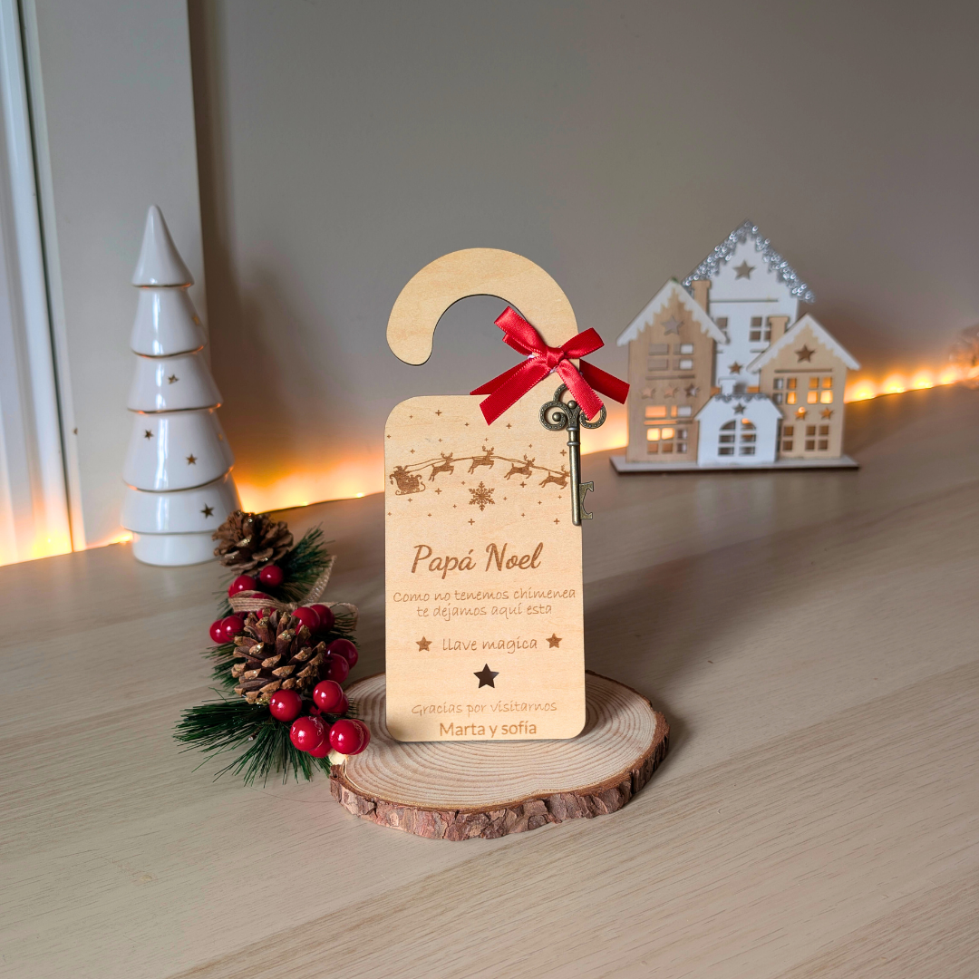 Llave mágica  papá Noel