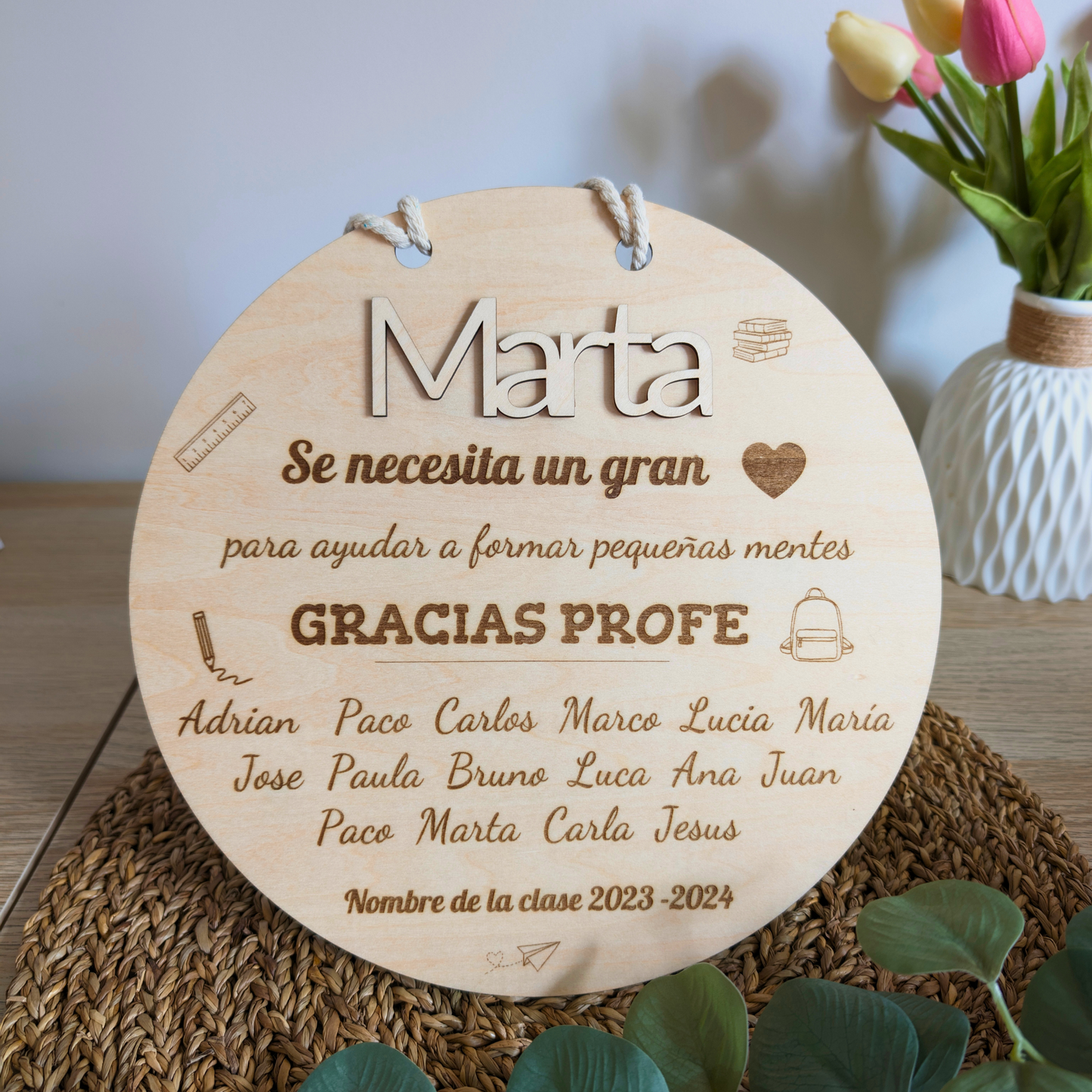 Placa de madera