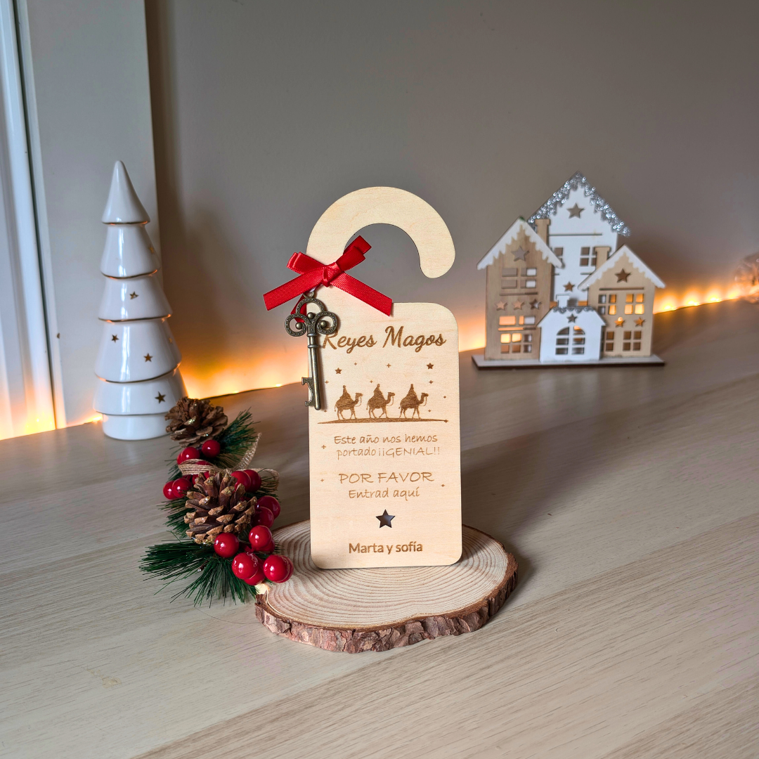 Llave mágica  Reyes Magos- Grabada