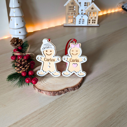 Adorno galleta de gengibre