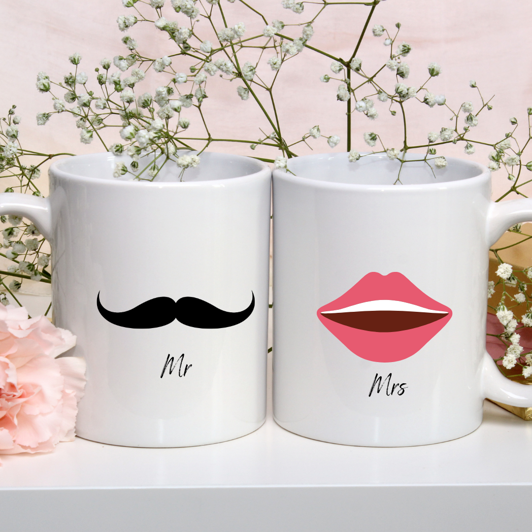 Pack de 2 taza Mr & Mrs