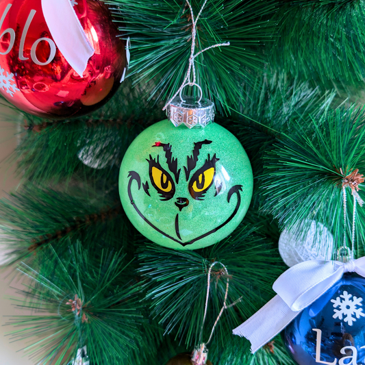 Bola Navidad Grinch