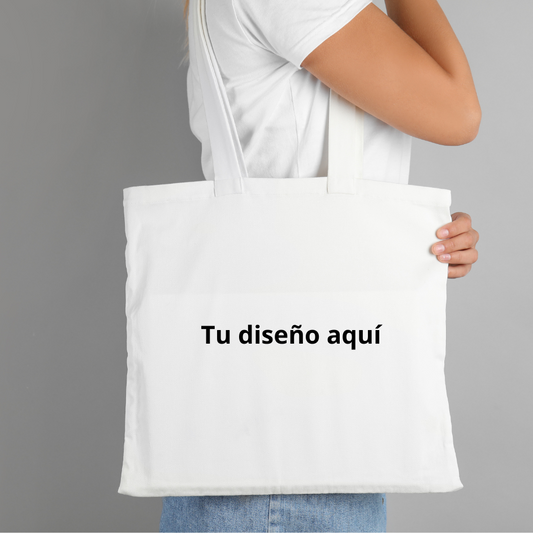 Personalízala a tu gusto (Tote con cremallera y personalizada con sublimación)