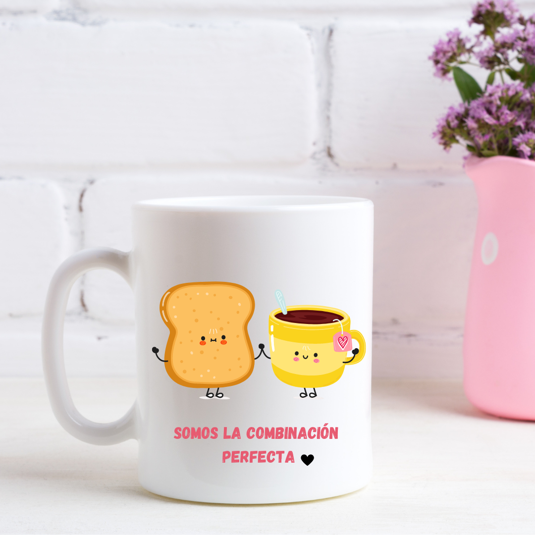 Taza Somos la combinación perfecta