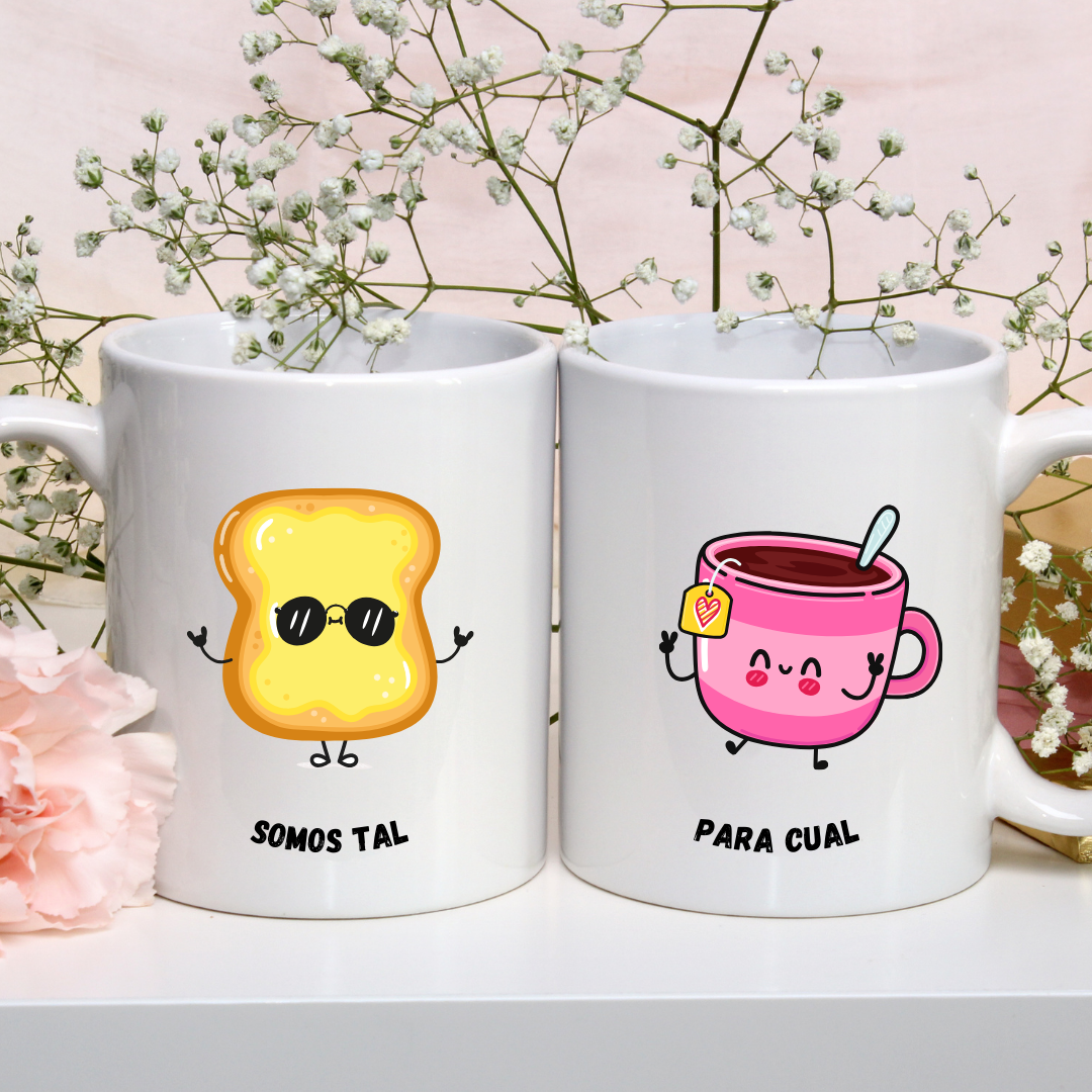 Pack de 2 Tazas - Desayuno