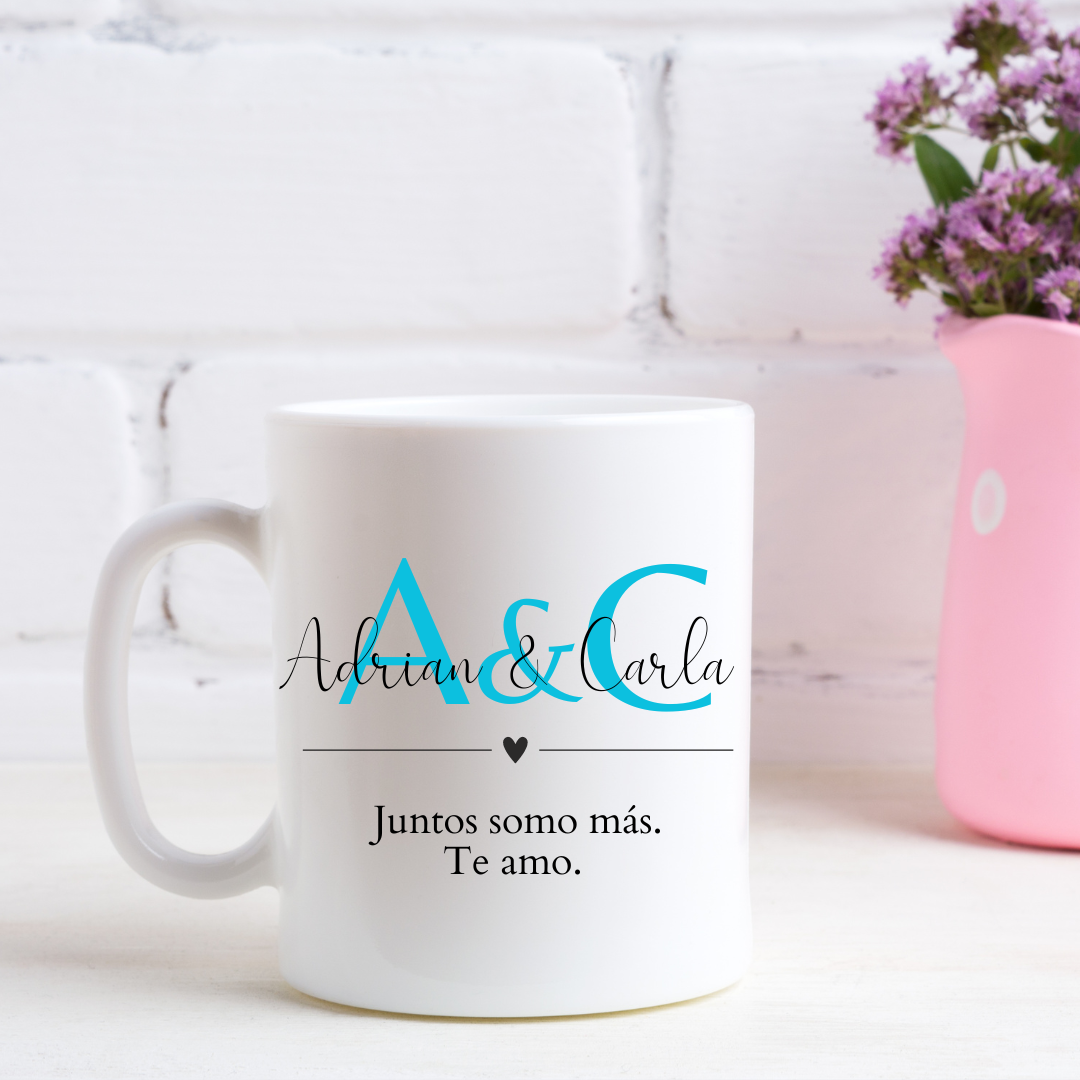 Taza pareja