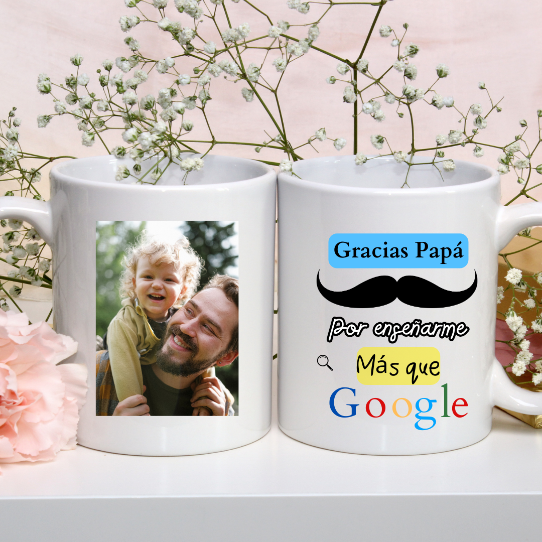 Taza Google con foto