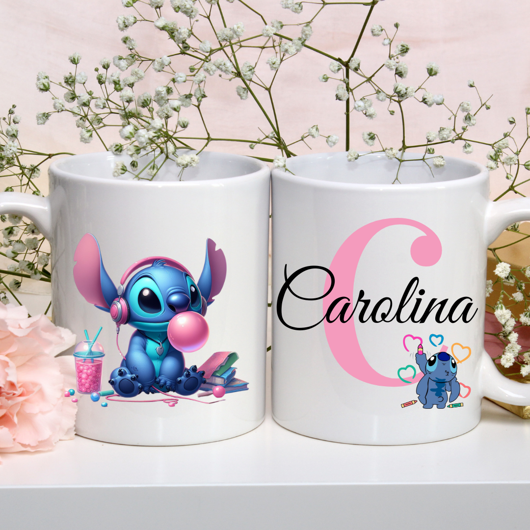 Cajita stitch (Taza+ tote)