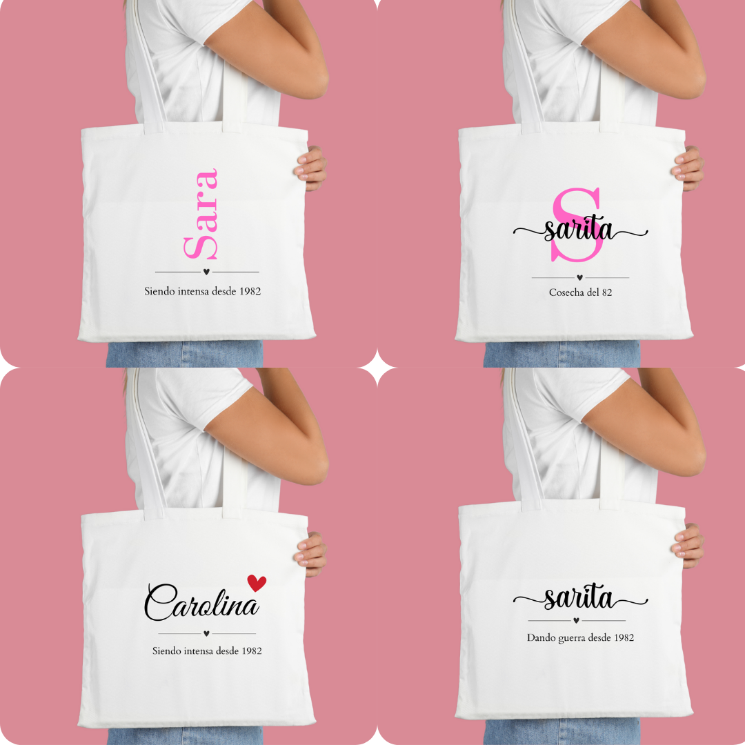 Cajita a personalizar  (Taza + Tote bag + Neceser)