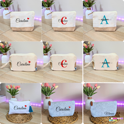 Cajita a personalizar  (Taza + Tote bag + Neceser)